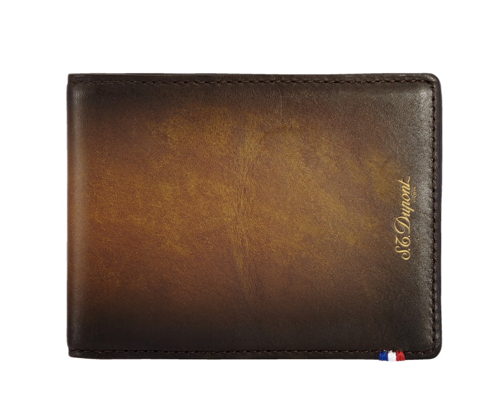 Atelier Tobacco Leather Wallet (6 Credit Card Slots)